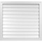 Ekena Millwork Vertical Surface Mount PVC Gable Vent: Functional, w/ 2"W x 1-1/2"P Brickmould Frame, 34"W x 32"H GVPVE34X3202SF - alternate 1